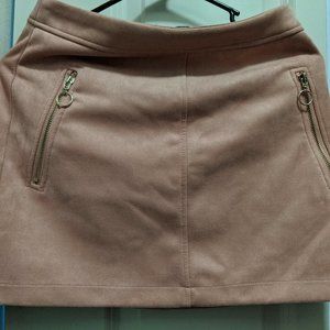 Mauve mini skirt by Forever 21